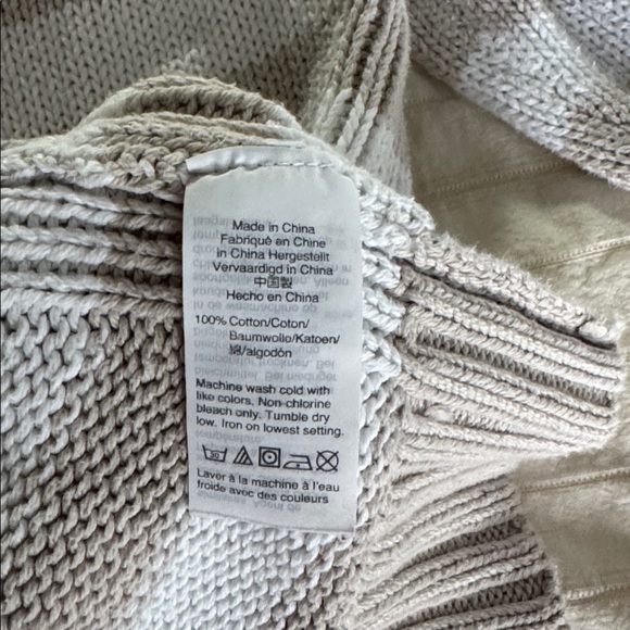 J Crew cotton large sweater - Picture 3 of 5